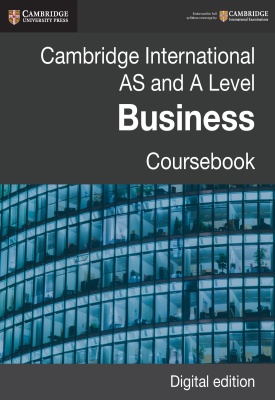 Cambridge International AS and A Level Business Coursebook Third Edition