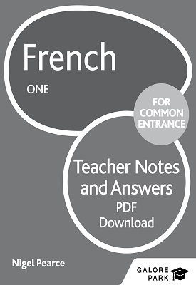 French for Common Entrance One Answers