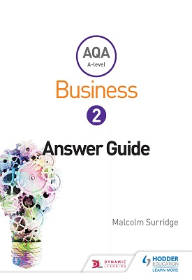 AQA Business for A Level 2 (Surridge & Gillespie): Answers