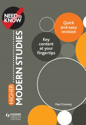 Need to Know: Higher Modern Studies