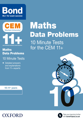 Bond 11+ CEM Maths Data 10 Minute Tests