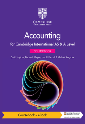Cambridge International AS & A Level Accounting Coursebook eBook