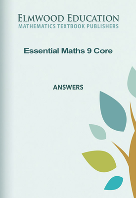 Essential Maths 9 Core Answers