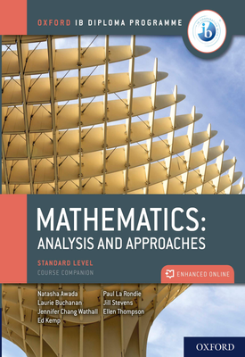 Oxford IB Diploma Programme IB Mathematics analysis and approaches, Standard Level